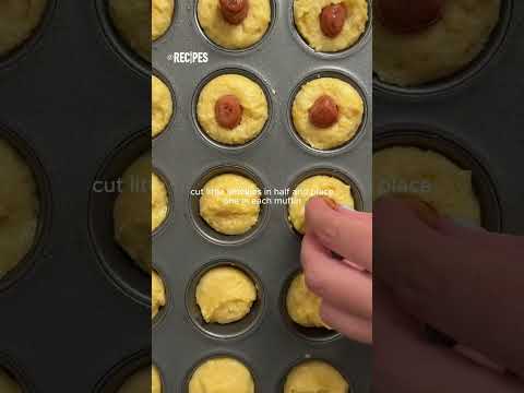 Mini Corn Dog Bites #recipes #shorts