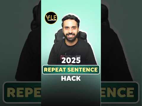 Unlock the ultimate 2025 Repeat Sentence hack to boost your PTE score #shorts #pte