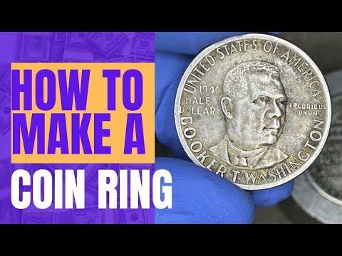 How To A Half Dollar Coin Ring