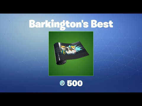 Barkington's Best | Fortnite Wrap