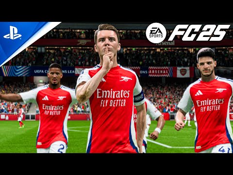 FC 25 | Arsenal vs PSG - UEFA Champions League 24/25 | 4K