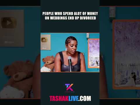 People Who Spend Alot Of Money On Weddings End Up Divorced!