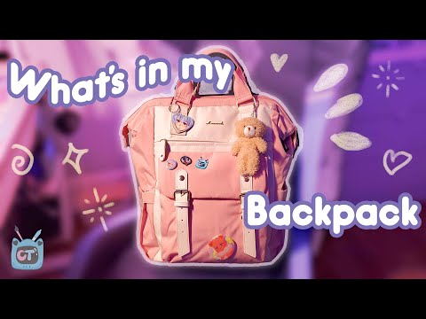 What's in my Bag for Uni  ♡₊˚💼🎀 Aesthetic + Cute ✨ Art Student Edition