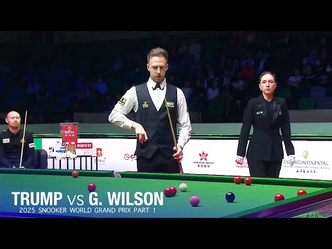 Judd Trump vs Gary Wilson 2025 Snooker World Grand Prix Part 1