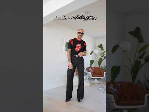 Men's Rocker Style | Phix x The Rolling Stones!