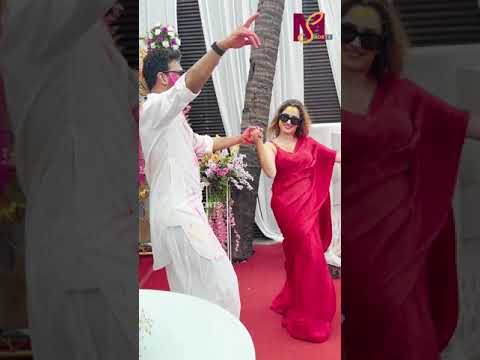 Ankita Lokhande & Vicky Jain Celebrate Holi  | DANCE VIDEO 2025 | #ankitalokhande #shorts #holi