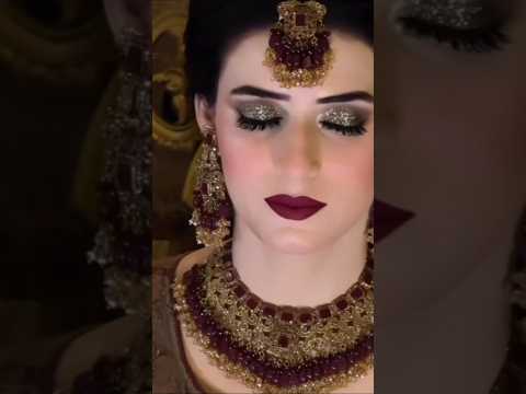 #Bridal makeup #trending #bridal #shorts #short #hairstyle #shortvideo🥰