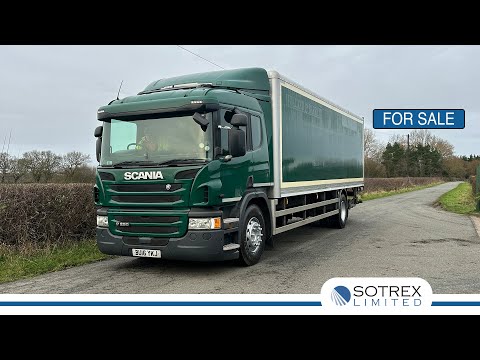 For Sale - New Stock From Sotrex: Scania P250 4 X 2 Box Van