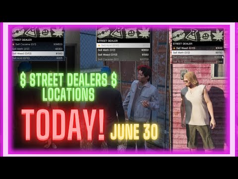 GTA STREET DEALERS LOCATIONS TODAY I GTA Online I