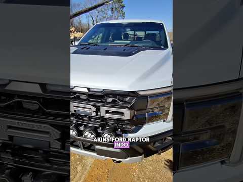 The NEW 2025 Akins Ford Raptor INDO in SPACE WHITE! 🔥💎🇺🇸