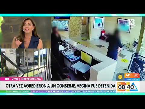 ¡Con una pala! Conserje fue agredido por mujer colombiana en Independencia |Tu Día | Canal 13