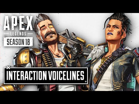 *NEW* FUSE and MAD MAGGIE Interaction Voicelines - Apex Legends Season 18