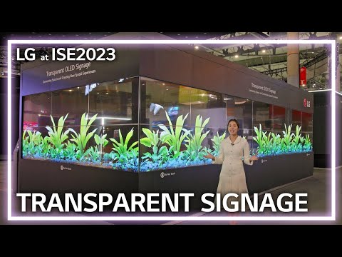 [LG ISE 2023] 12. Transparent Signage