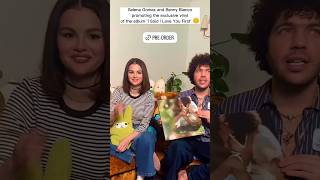 Selena and Benny promoting their first album together🥰 #selenagomez #bennyblanco #couple #fyp