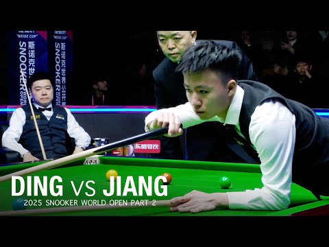 Ding Junhui vs Jiang Jun 2025 Snooker World Open Part 2