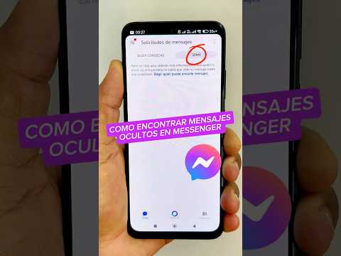 Cómo encontrar mensajes ocultos en Messenger