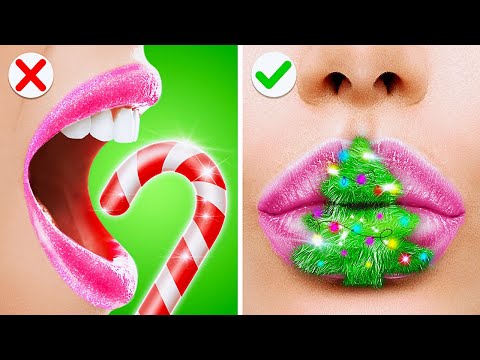 🎄 Makeover for Christmas! From Nerd Grinch to Popular Santa Girl