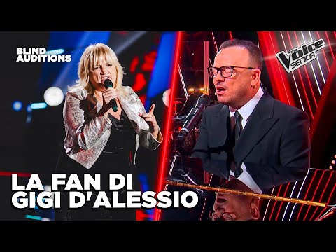 Graziella corona il sogno di duettare con Gigi in “Non dirgli mai” |The Voice Senior Blind Auditions