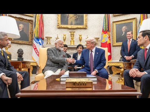 President Trump Hosts a Bilateral Meeting with the Prime Minister of the Republic of India