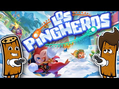 Let's Play Los Pingheros! - Multiplayer Pinguin Snowball fight!