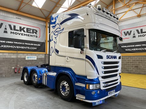 New In Stocklist For Sale: SCANIA R450 *EURO 6* TOPLINE 6X2 TRACTOR UNIT – 2015 – WR64 VTW