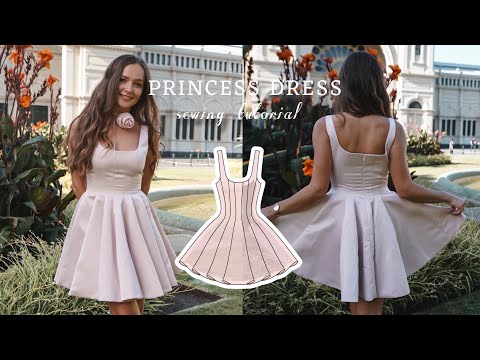 make a paneled dress in a few hours | LEILA dress sewing tutorial