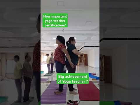 #Yoga;Students are ready to teach is a happy movement. Teacher find joy in watching doctor teacher