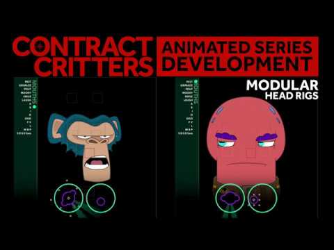 Animated Series Development | CONTRACT CRITTERS | Modular Rigs