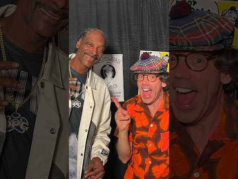 See Nardwuar and Snoop celebrate their 'dirty dozen' ! #snoopdogg #nardwuar #shorts