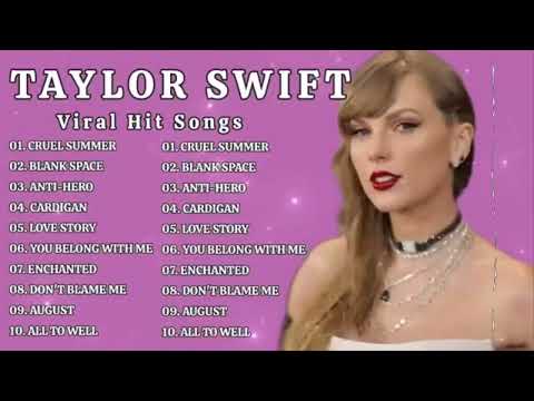 TAYLOR SWIFT VIRAL HIT SONG PLAYLISTS🎶