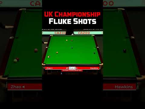 Uk Championship fluke shots #Snooker #billiards #Snookermoments