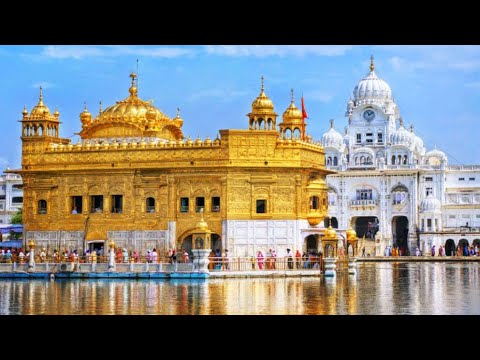 Darbar Sahib Amritsar tour  [Sri Harmandir Sahib] The Golden Temple 🙏✨ built with 160kg pure gold