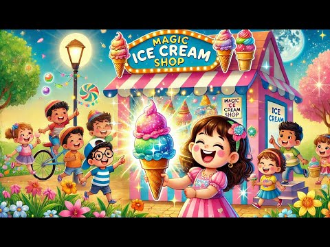 Ice Cream Shop | English Animated Stories | English Cartoon | Moral Stories For Kids | #icecream