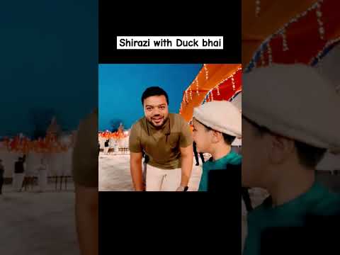 Shirazi with Ducky bhai #funny #kids #vlog #cutevlogger #duckybhai #shirazivillagevlog #fun #comedy