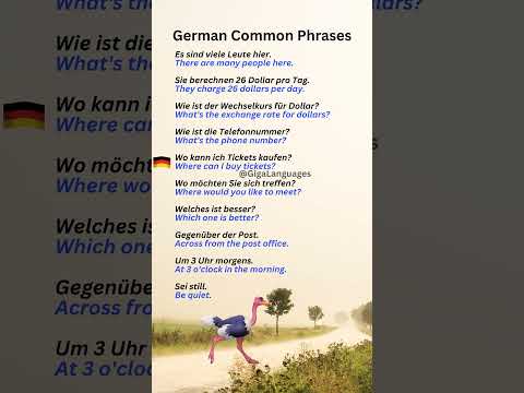 German Common Expressions Part 22 #LearnGerman #GermanPhrases