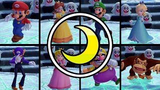 All Character Dance Animations(Japanese Horror Land)-Mario Party Superstars(Japanese)