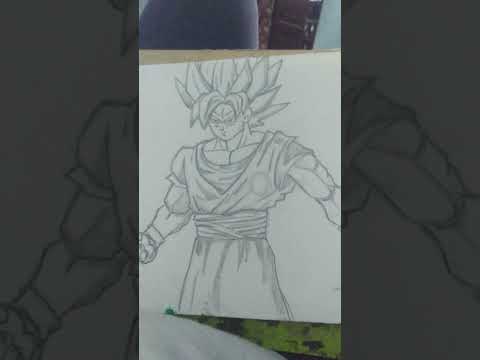 Goku drawing. rate it out of 10 :-)