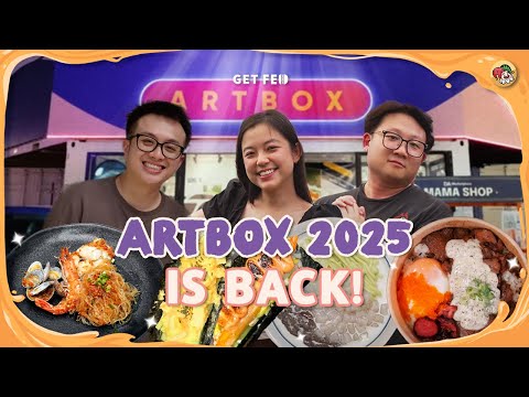 OUR FIRST LIVESTREAM AT ARTBOX 2025!! | Get Fed Ep 64