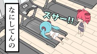 全く効果のない筋トレをする初音ミク