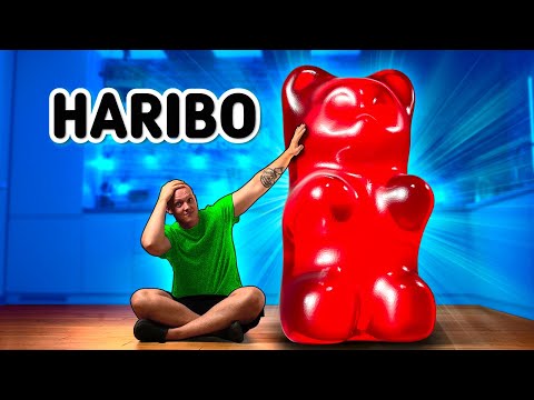 I Made A Giant 925-Pound HARIBO Gummy Bear