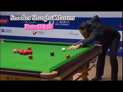 Snooker Shanghai Masters Ronnie O’Sullivan Vs Neil Robertson ( frame 15 & 16).