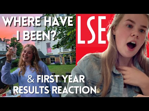 I'M BACK!! OPENING MY FIRST YEAR UNI EXAM RESULTS // GEOGRAPHY STUDENT AT LSE