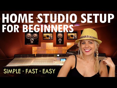 Home Studio Setup For Beginners - 2025 - A Home Recording Studio Setup in 20 Mins