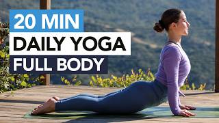 20 Min Daily Yoga Flow | Every Day Full Body Yoga For All Levels