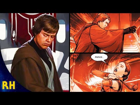 Luke Watches Footage of Anakin on Mustafar | Legends