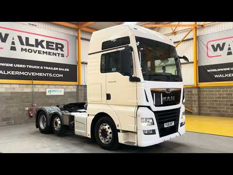 New In Stocklist For Sale: MAN TGX 24.500 *EURO 6* ADR SPEC XXL 6X2 TRACTOR UNIT – 2018 – PG18 ORT