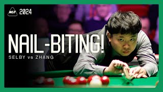 ABSOLUTE NAIL-BITER! | Selby & Zhang Play Out Cracker in Telford! | 2024 Players Championship