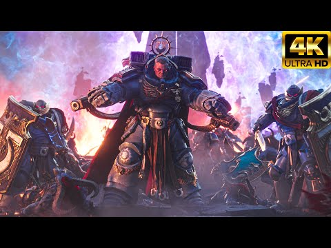 Space Marine 2 Lord Calgar Saves The Ultramarines Scene - Warhammer 40K