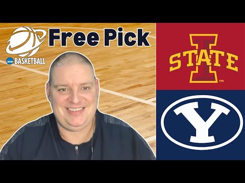 Big 12 Tourney - Iowa State vs BYU - College Basketball Pick - Thursday 3/13/25 | DocSports #ncaab