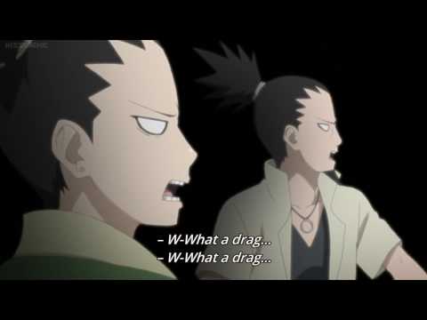 Boruto - Temari scolds Shikadai and Shikamaru